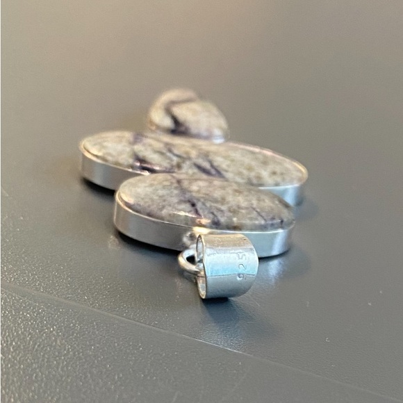 TIFFANY JASPER Pendant!!! Handmade Ethnic jewelry!!!! - Picture 9 of 9